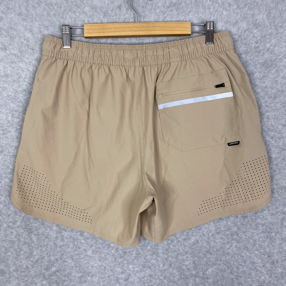 Legends Shorts Mens L Tan Luka 5" Liner - Picture 4 of 10